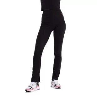 Spodnie Champion Minimal High-Waisted Leggings 116264-KK001 - czarne - Spodnie sportowe damskie - miniaturka - grafika 1