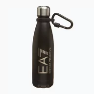 Shakery i bidony sportowe - Butelka termiczna EA7 Emporio Armani 500 ml black - miniaturka - grafika 1
