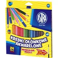 Artykuły biurowe - Kredki akwarelowe 24 kolory - miniaturka - grafika 1