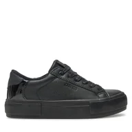 Sneakersy damskie - Sneakersy Big Star Shoes OO274A555 Czarny - miniaturka - grafika 1