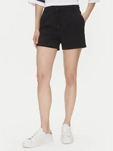 ONLY Szorty materiałowe Poptrash 15127107 Czarny Regular Fit - Spodnie sportowe damskie - miniaturka - grafika 1