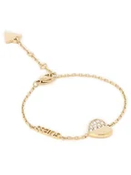 Bransoletki - Guess Bransoletka Lovely Guess JUBB03 036JW Żółte złocenie - miniaturka - grafika 1