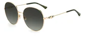 Okulary przeciwsłoneczne - Okulary JIMMY CHOO BIRDIESPEFIB. Okulary przeciwsłoneczne, Kolor zielony złoty. Kobieta. - miniaturka - grafika 1