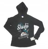 Bluzki damskie - Szara bluzka San Jose Sharks Reebok 10-12 lat - miniaturka - grafika 1