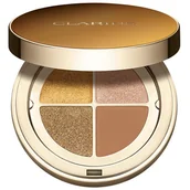 Cienie do powiek - Clarins Ombre 4 Couleurs 07 Bronze Gradation - miniaturka - grafika 1