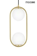 Lampy sufitowe - MOOSEE lampa wisząca AURELIA TWIN złota - miniaturka - grafika 1