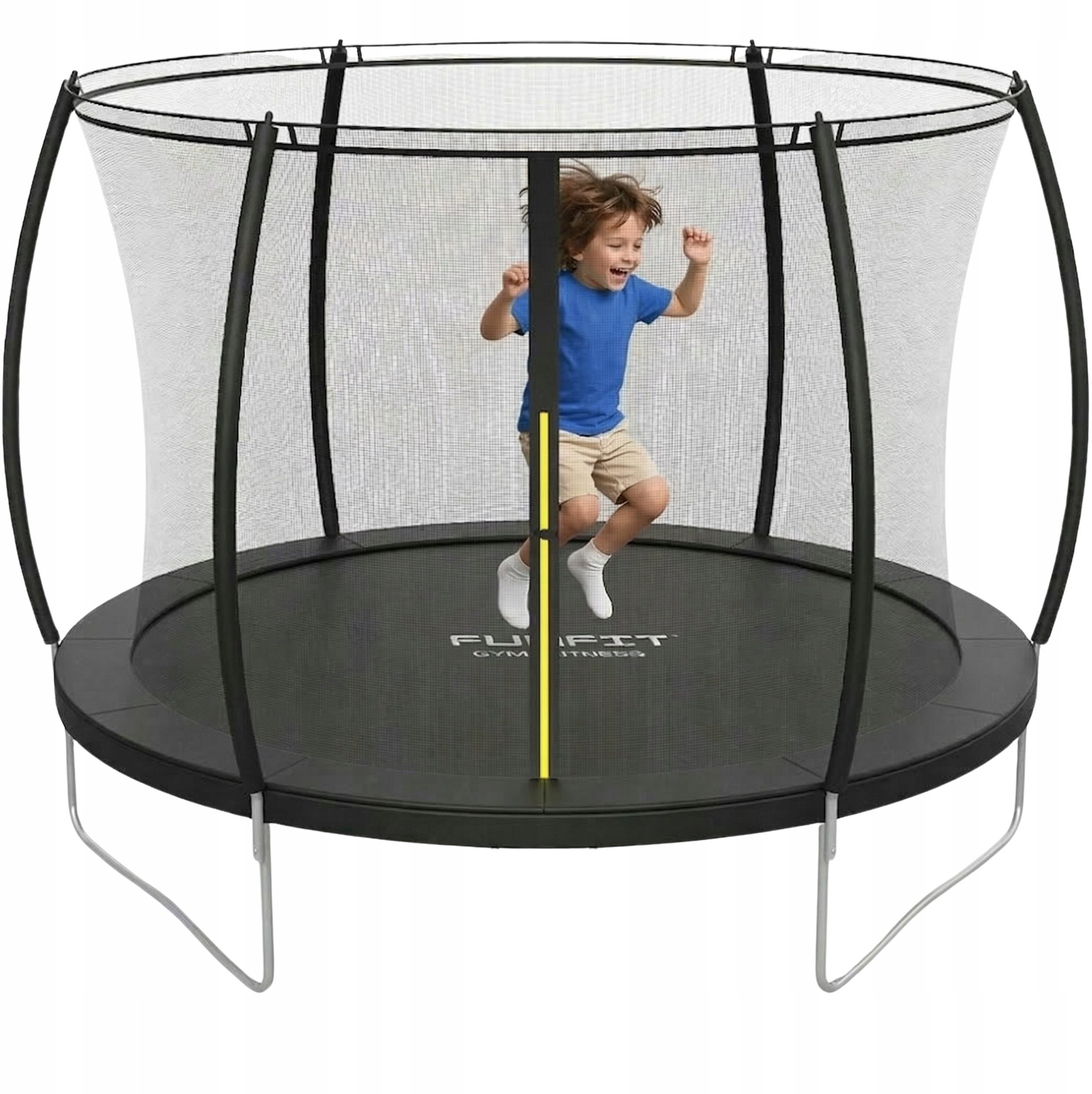 Funfit Trampolina ogrodowa 4798 z siatką wewnętrzną 6 FT 183 cm