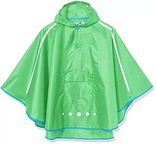 Kurtki i płaszcze dla chłopców - Playshoes Dziecięce ponczo przeciwdeszczowe, składane, uniseks, 29 - zielony, m - grafika 1