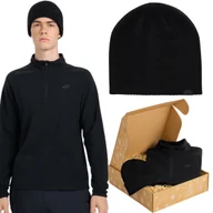 Czapki narciarskie - Polar męski 4FWarm + czapka zimowa w prezentowym boxie Zestaw-Prezentowy - miniaturka - grafika 1