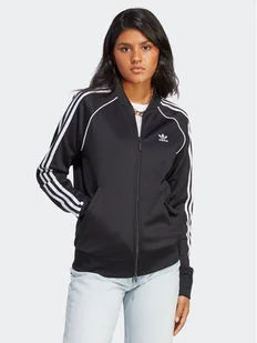adidas Bluza Adicolor Classics SST Track Top IB5912 Czarny Regular Fit - Bluzy damskie - miniaturka - grafika 1