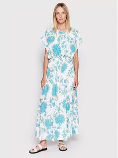 Sukienki - Rinascimento Sukienka letnia CFC0109446003 Biały Regular Fit - grafika 1