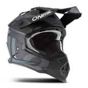 Kaski motocyklowe - Kask Cross O'Neal 2SRS SLICK V.23 Czarny/SzaryXXL - miniaturka - grafika 1