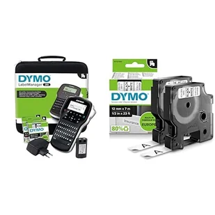 Dymo S0968990 LabelManager 280 Drukarka Etykiet z Walizką, Czarny, 1 Zestaw & DYMO D1 oryginalne etykiety - Etykiety do drukarek - miniaturka - grafika 1