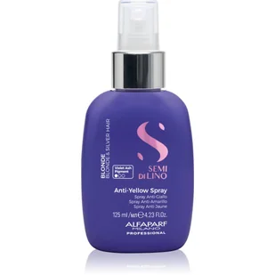 Alfaparf SEMI DI LINO BLONDE ANTI - YELLOW SPRAY 125 ML - Kosmetyki do stylizacji włosów - miniaturka - grafika 1