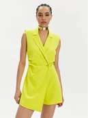 Kombinezony - Patrizia Pepe Kombinezon 2T0058/A049-Y452 Żółty Regular Fit - miniaturka - grafika 1