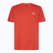 Koszulki męskie - Koszulka męska Oakley Graphic Tee flame red - miniaturka - grafika 1