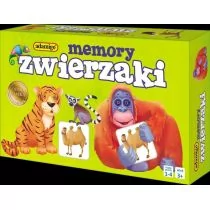 Adamigo Memory Zwierzaki - Gry planszowe - miniaturka - grafika 1