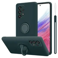 Etui i futerały do telefonów - Etui ochronne Cadorabo do Samsung Galaxy A53 5G w kolorze zielonym etui na telefon komórkowy pokrowiec z TPU - miniaturka - grafika 1