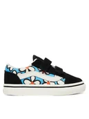 Buty dla dziewczynek - Vans Tenisówki Old Skool V VN000CTGFNM1 Niebieski - miniaturka - grafika 1