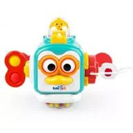 Zabawki sensoryczne - Kostka Pingwin turkusowa Tulifun - miniaturka - grafika 1