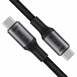 KABEL PRZEWÓD USB-C QUICK CHARGE 100W SZYBKIE ŁADOWANIE 1M PD 5A MOCNY - Ładowarki do telefonów - miniaturka - grafika 1