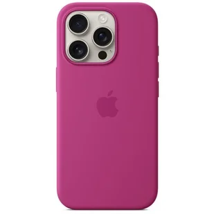 Etui APPLE Silicone Case MagSafe do iPhone 16 Pro Żywy róż - Etui i futerały do telefonów - miniaturka - grafika 1