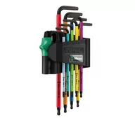 Zestawy narzędziowe - Wera Zestaw kluczy imbusowych 9 szt 967 SPKL/9 Multicolour TORX TORX BO 05024335001 - miniaturka - grafika 1