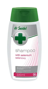 Dr Seidla Dr Seidel Szampon Dla Psów Selenowy 220Ml - Szampony i odżywki dla psów - miniaturka - grafika 2