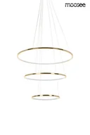 Lampy sufitowe - MOOSEE lampa wisząca RING SLIM S złota - miniaturka - grafika 1