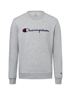 Champion Bluza męska Mężczyźni Bawełna szary nadruk, S - Bluzy męskie - miniaturka - grafika 1