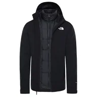 Kurtki męskie - Kurtka The North Face Mountain Light Futurelight Triclimte 0A4R2IKX71 - czarna - miniaturka - grafika 1