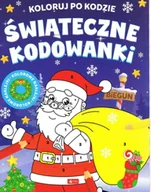 Kolorowanki, wyklejanki - Świąteczne kodowanki. Koloruj po kodzie - Opracowanie zbiorowe - miniaturka - grafika 1