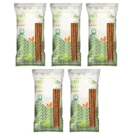 Paluszki - Paluszki Bio Paluszki pełnoziarniste z sezamem Zestaw 5 x 150 g Bio - miniaturka - grafika 1