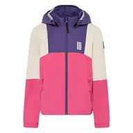 Kurtki i płaszcze dla chłopców - LEGO Unisex Regenjacke 8.000 Wassersäule w pełni klejona Atmungsaktiv Winddicht LWJochy 200 kurtka przeciwdeszczowa, 622 ciemnofioletowy, 104 - miniaturka - grafika 1