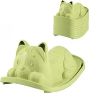 Zabawki i gry sportowe - SMOBY Life bujak kotek zielony 830108 - miniaturka - grafika 1