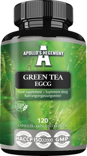 APOLLO'S HEGEMONY GREEN TEA EGCG EKSTRAKT ZIELONEJ HERBATY 120 KAPSUŁEK - Suplementy naturalne - miniaturka - grafika 1