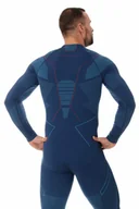Koszulki sportowe męskie - Męski longsleeve termoaktywny BRUBECK Thermo - miniaturka - grafika 1