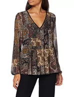 Koszulki i topy damskie - Desigual T-shirt damski Ts_Katrina, brązowy, L - miniaturka - grafika 1