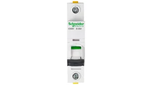 Schneider Electric Wyłącznik nadprądowy jednobiegunowy B AC 25A iC60N A9F03125 - Bezpieczniki elektryczne - miniaturka - grafika 2