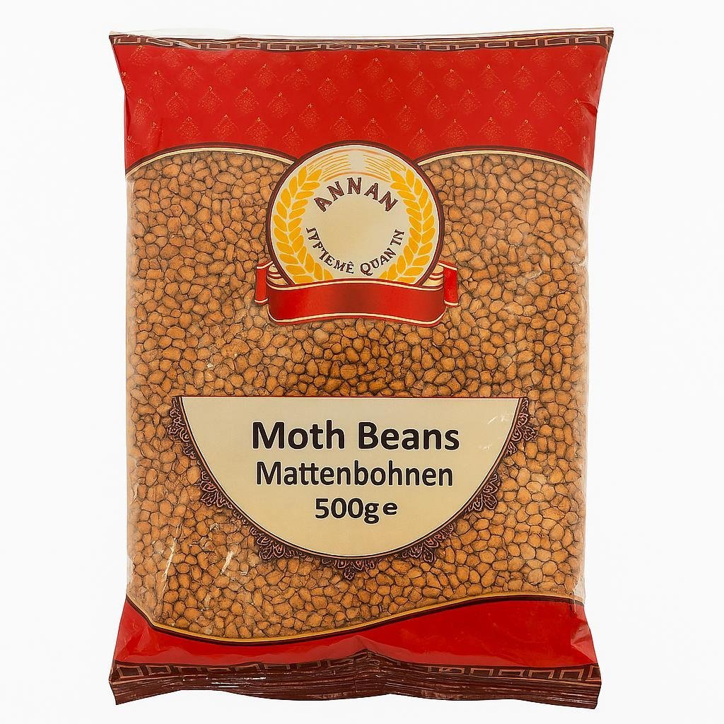 Fasola Annam Moth Beans 500 g - drobna pożywna do curry i kiełkowania