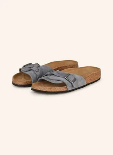 Birkenstock Klapki Oita Braided blau - Klapki i japonki damskie - miniaturka - grafika 1