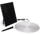 Lampy ogrodowe - Aigostar - LED RGB Taśma solarna ściemnialna LED/20W/3,2V 20 m IP65 + pilot - miniaturka - grafika 1