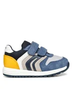 Buty dla chłopców - Geox Sneakersy B Alben B453CA 02214 C4376 M Niebieski - miniaturka - grafika 1