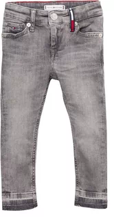 Spodnie i spodenki dla dziewczynek - Spodnie Tommy Hilfiger Nora Skinny jeansy dziewczęce-128 - grafika 1