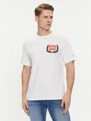 Koszulki męskie - Replay T-Shirt M6765.000.22662 Biały Regular Fit - miniaturka - grafika 1