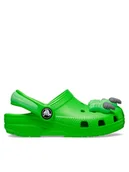 Buty dla chłopców - Crocs Klapki Classic Iam Dinosaur Clog T 209700 Zielony - miniaturka - grafika 1