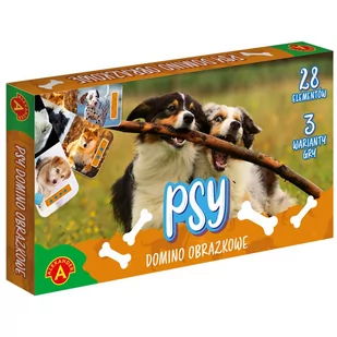 Alexander, Gra Domino obrazkowe. Psy - Gry planszowe - miniaturka - grafika 1