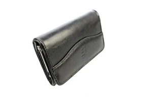 Portfel Damski PETERSON Klamra Na Zewnątrz Skóra Włoska Extra PTN 1841 18,5 x 10,5 x 3 [cm] - Portfele - miniaturka - grafika 10