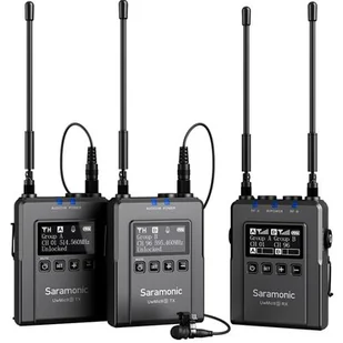 Saramonic Zestaw bezprzewodowy UwMic9S Kit 2 RX9 + TX9 + TX9) - Akcesoria fotograficzne - miniaturka - grafika 1