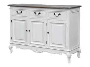 Livinhill Rimini White 08 Komoda biała prowansalska RI08W - Komody - miniaturka - grafika 2